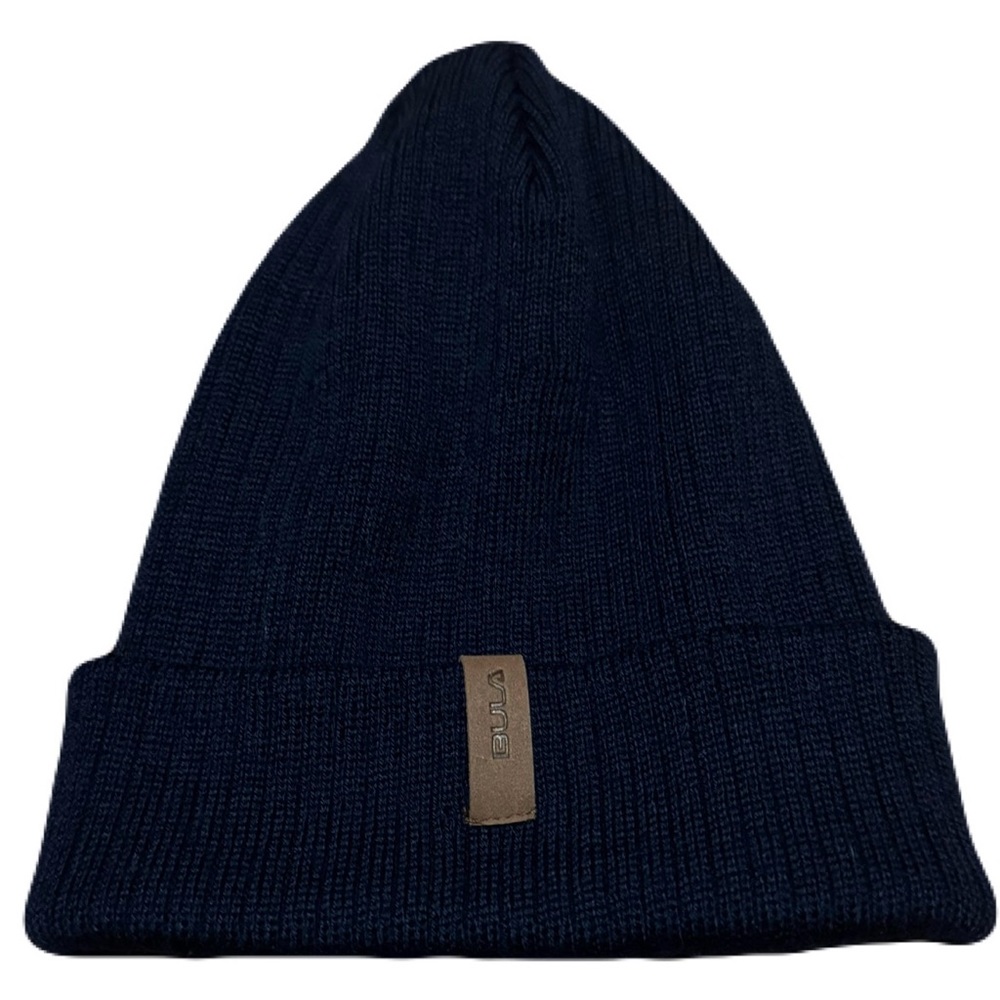 Bula Canada Wool Blend Black Winter Hat Beanie Cap Unisex
